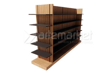 Expositor Alto Regulável