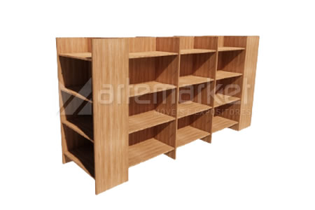 Gôndola Madeira Prateleira