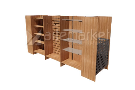 Gôndola Expositora Madeira