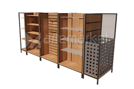 Gôndola Expositora Industrial