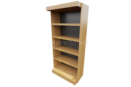 Expositor Torre Prateleira Reta