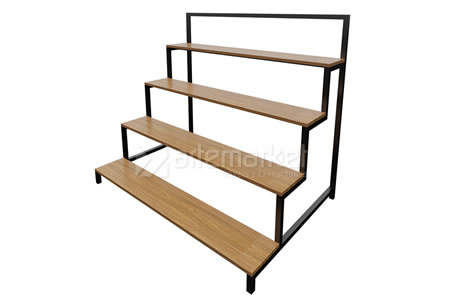 Expositor Industrial Degrau